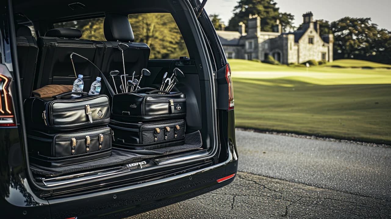 Book a Private V-Class for Group Golf Tours in Ireland