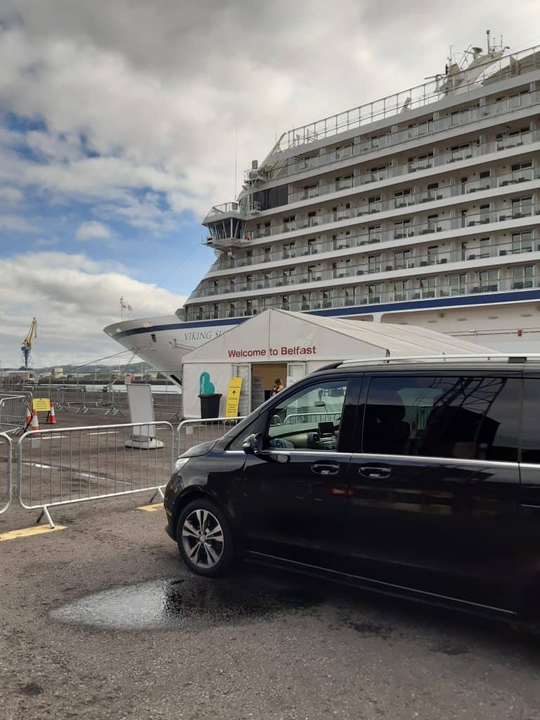 Mercedes V-Class at Belfast Cruise Port