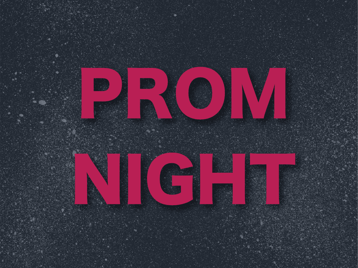 Prom Night Sign